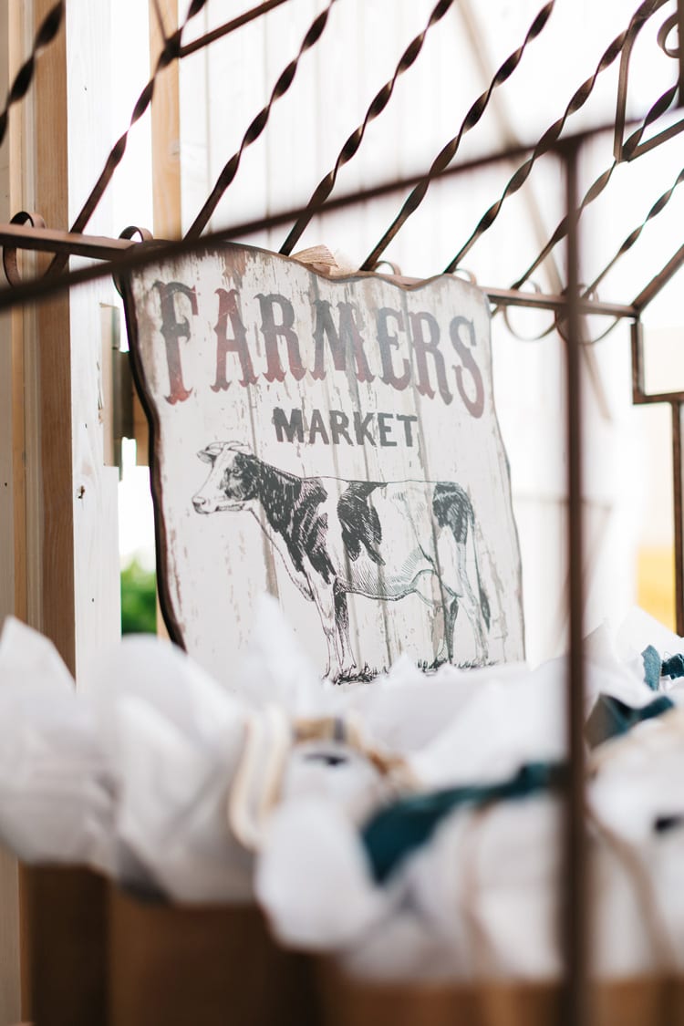 Farmers Market Baby Shower