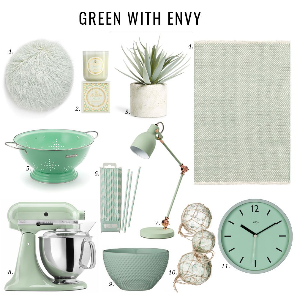 Green with Envy Incorporating Green into Your Home Jillian Harris