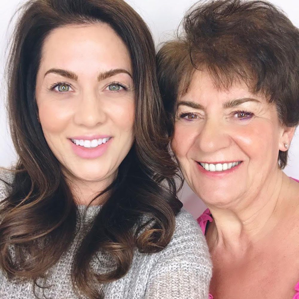 Jillian Harris and Peggy Harris on Mothers Day