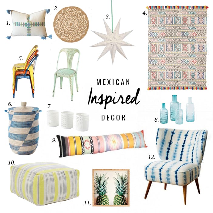 Mexican Inspired Decor Jillian Harris