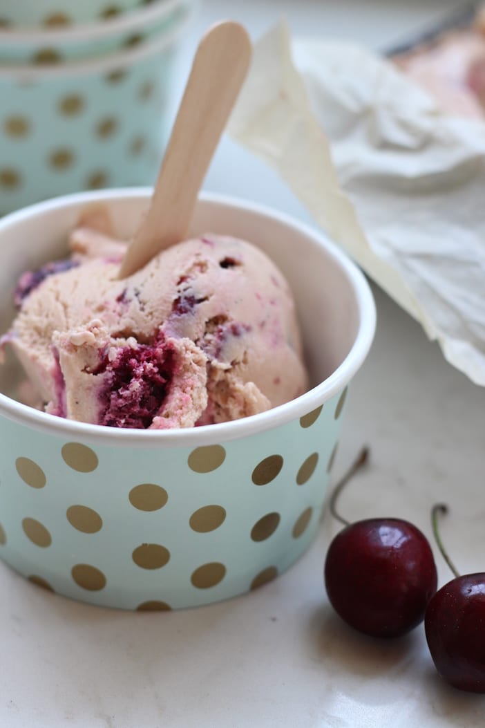 Cherry Amaretto Ice Cream Jillian Harris