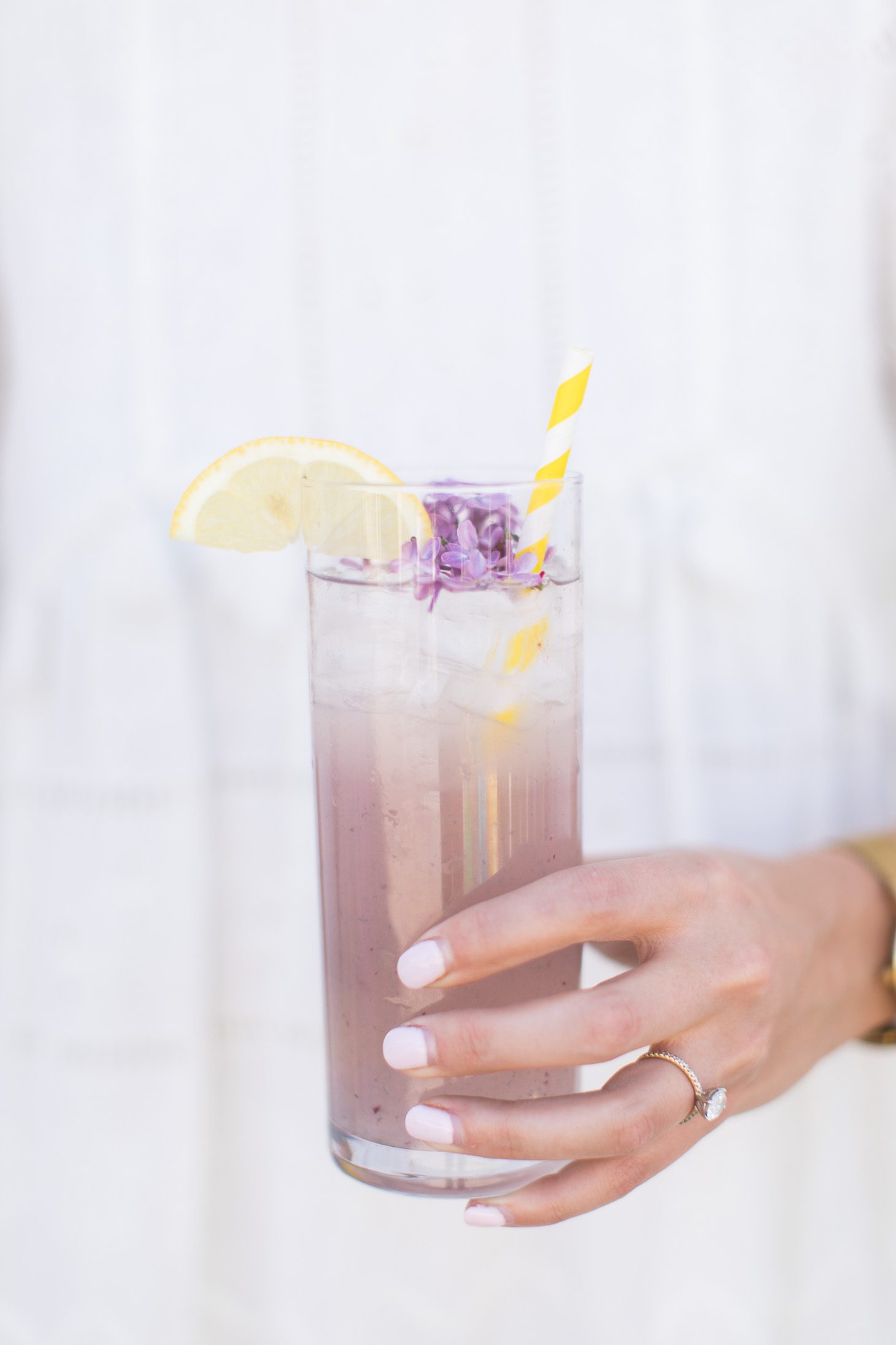 Jillian Harris Spiked Blackberry Lemonade