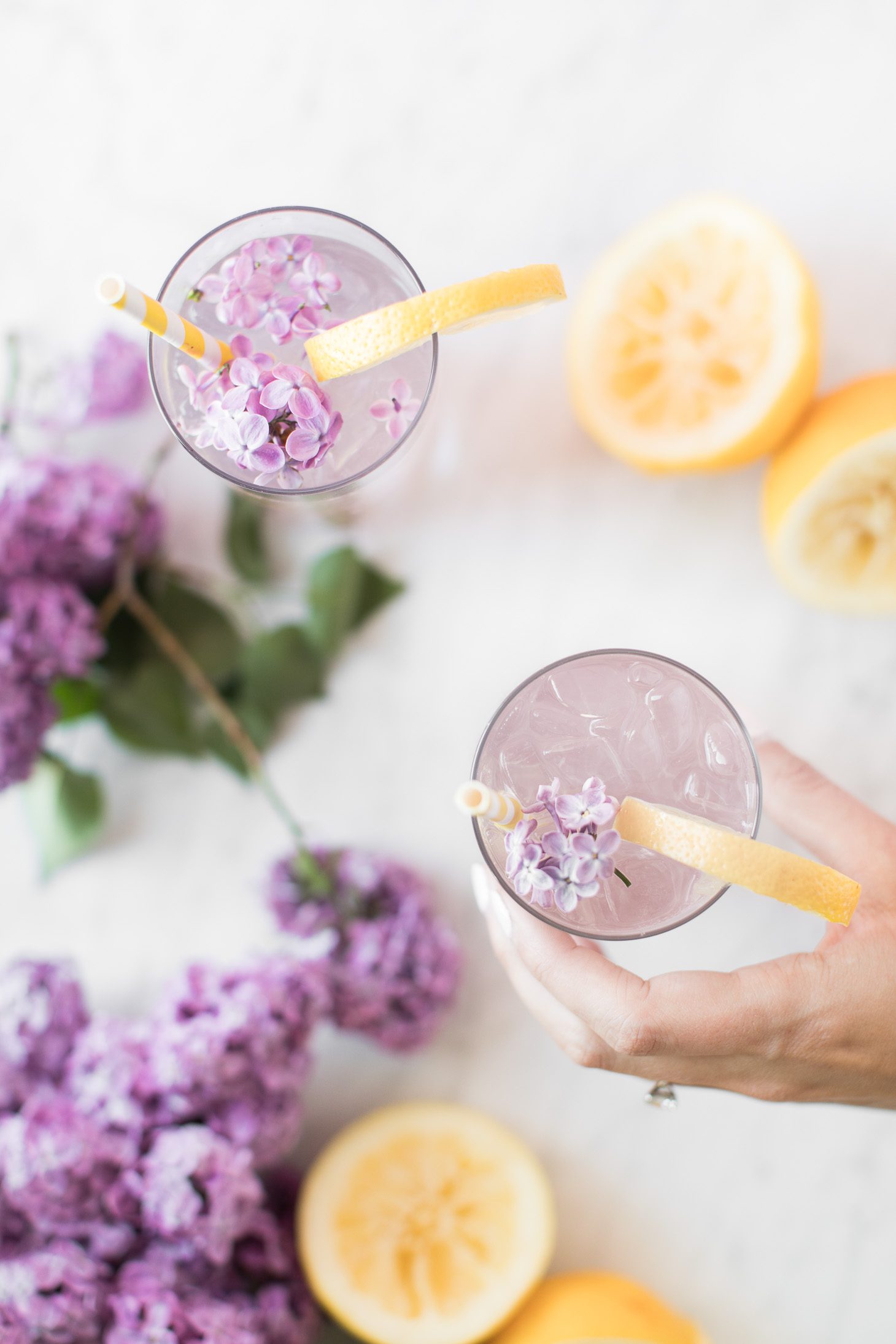 Jillian Harris Spiked Blackberry Lemonade