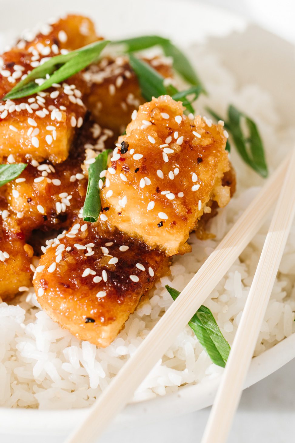 Vegan Crispy Orange Tofu Recipe Jillian Harris
