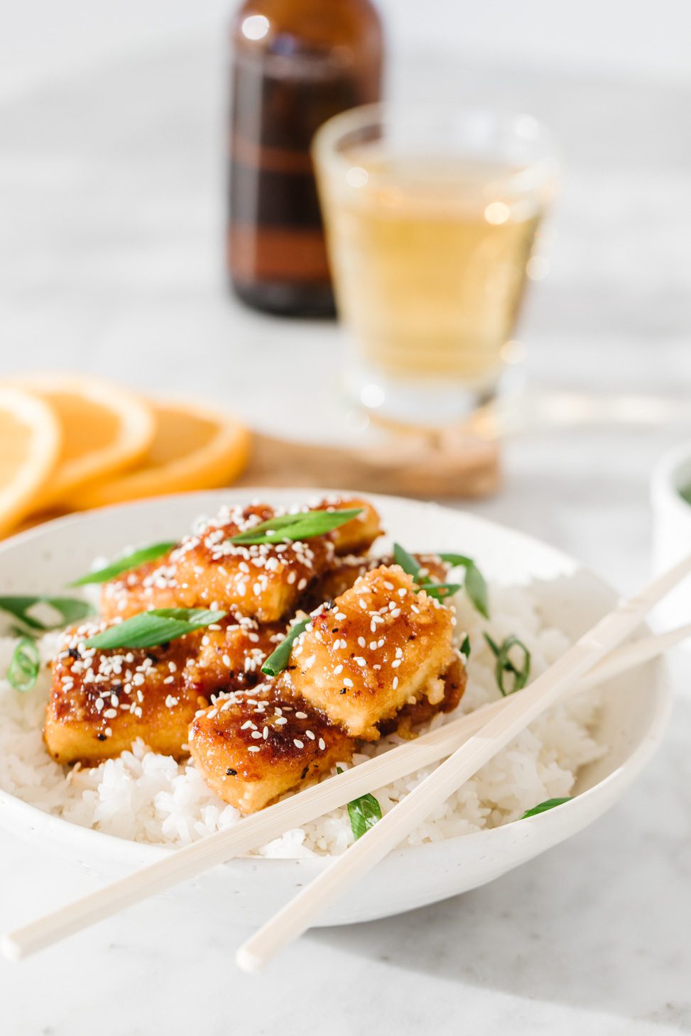 Vegan Crispy Orange Tofu Recipe Jillian Harris